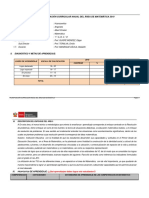 Planificacion Anual Matematica Primero