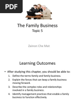 Topic 5 - The Family Business