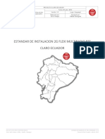 Estandar de Instalacion 2G Flexi Multiradio BTS AMX Ecuador - v1.0 PDF