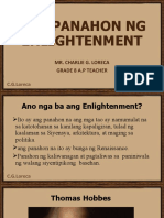 Ang Panahon NG Enlightenment