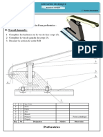 Corps Perforatrice Avec Correction