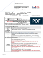 Lesson Exemplar Grade 6 Sample