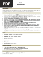 PavanKumar Resume