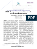 85 PLM Change Management Processwithcustomworkflowtemplate5