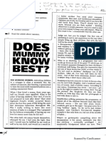 Reading - Does Mummy Know Best