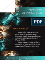 2019 Brief History and Nature of Dance