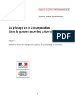 68683 Le Pilotage de La Documentation Dans La Gouvernance Des Universites