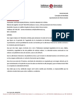 (8/2019) Señal 20km/h en la calle  Bueno Monreal