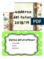 Cuaderno Del Tutor 18-19