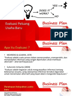 Evaluasi Peluang Usaha Baru