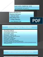 Tugas Kelompok IPS (Power Point) IXF Indonesia