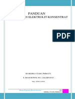 Panduan Pengelolaan Elektrolit Konsentrat