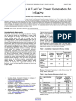 Agri Charcoal As A Fuel For Power Generationan Initiative 1 PDF