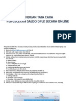 Panduan Pengecekan Saldo DPLK Jiwasraya Secara Online PDF