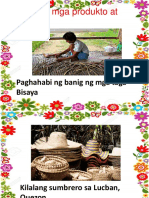 Iba Pang Produkto at Kalakal Sa Iba't-Ibang Lokasyon Sa Bansa
