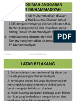 Mukaddimah Anggaran Dasar Muhammadiyah