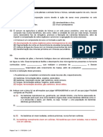 BANCO DE QUESTÕES - CIÊNCIAS - 7º ANO - ENSINO FUNDAMENTAL 9 Fungos e Reino Plantae GAB PDF