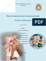 RS - ODP - Plan de Tratamiento para La Atención Integral Del Niño y Adolescente