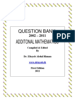 Question Bank 0606 PDF