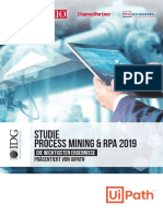 IDG Studie RPA Process Mining 2019