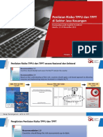 Penilaian Risiko TPPU & TPPT Di Sektor Jasa Keuangan