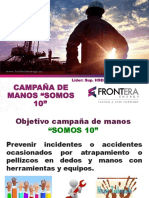 Campaña de Manos SOMOS 10