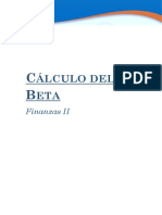 Calculo Del Beta