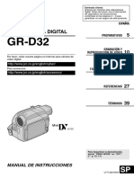 Manual Usuario Español JVC GR-D32 PDF