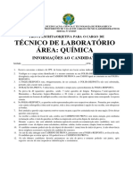 Prova Química