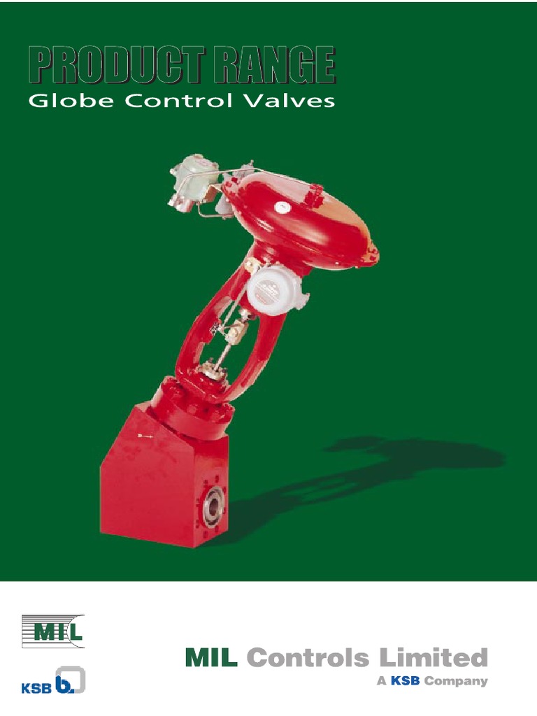 MIL control valves for process industries PDF Valve Actuator