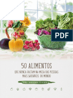 Ebook 50 Alimentos Saudaveis