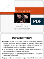 Bariatric Surgery Nutrition Guide