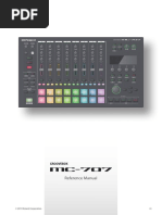 Roland MC-707 Manual PDF