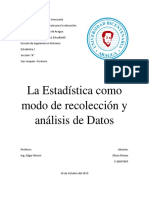 Trabajo de Estadistc