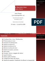 El Sistema Operativo LInux. Conceptos Básicos
