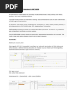 Hana - 2092196 - How-To - Terminating Sessions in SAP HANA