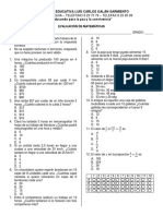 Evaluación de Proporcionalidad