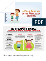 5 Pilar STBM Untuk Mencegah Stunting