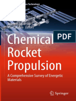 Chemical Rocket Propulsion A Comprehensive Survey of Energetic Materials