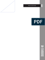 Duobias TM Section3 Relay Settings