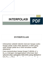 INTERPOLASI