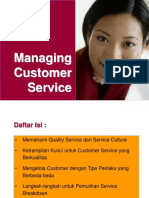 Managing Customer Service