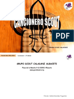Cancionero 2015 Grupo Scout Calasanz MSC Albacete PDF