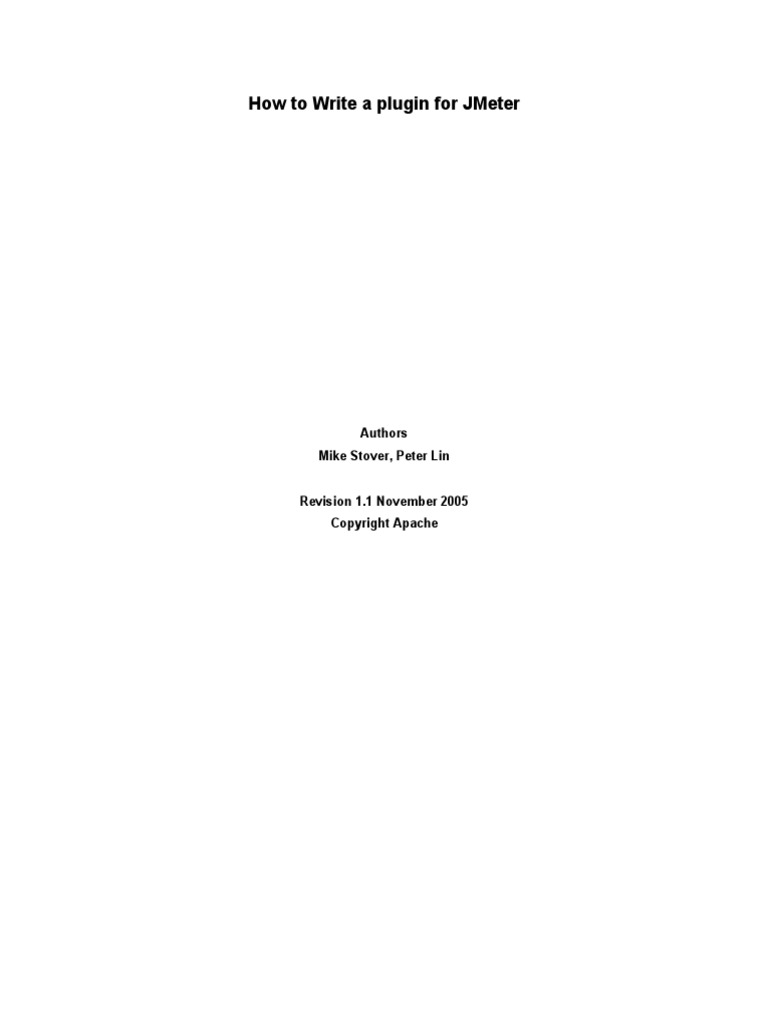 Performance Testing With Jmeter Full PDF | PDF | Web Service | Class ...