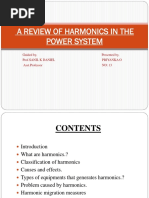 Harmonics in Power System