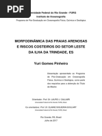 Morfodinamica Das Praias Arenosas e Riscos Costeiros Do Setor Leste Da Ilha Da Trindade_final