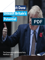 Conservative Manifesto 2019