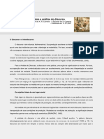 ANÁLISE DO DISCURSO - Fundamentos e Notas Introdutórias Sobre A Análise Do Discurso