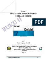 Pengantar Pemrograman Delphi7 2019 Revisi 2