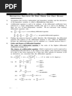 Differential Equation (TN)